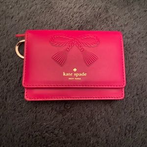 Never used Kate Spade keychain wallet.